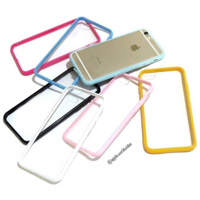 ACRYLIC CLEAR BUMPER Case iPhone