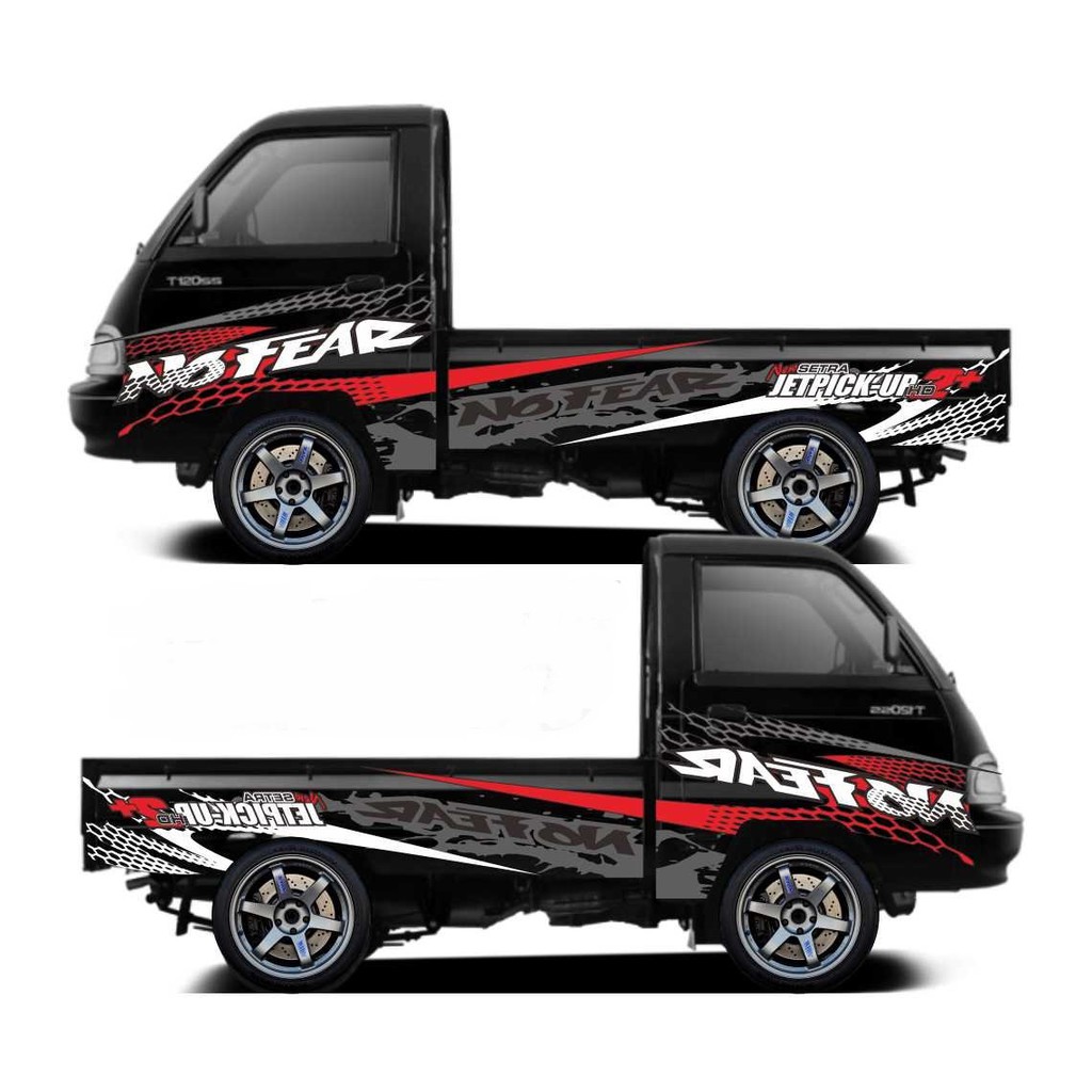 Cutting Sticker No Fear Mobil Futura Pick Up All New Carry Grandmax L300 Dll Shopee Indonesia