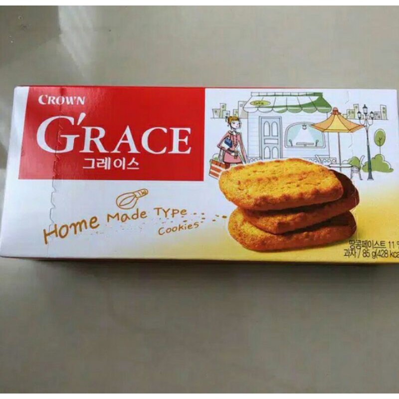 

Crown Grace - Kukis Rasa Kacang 85gr