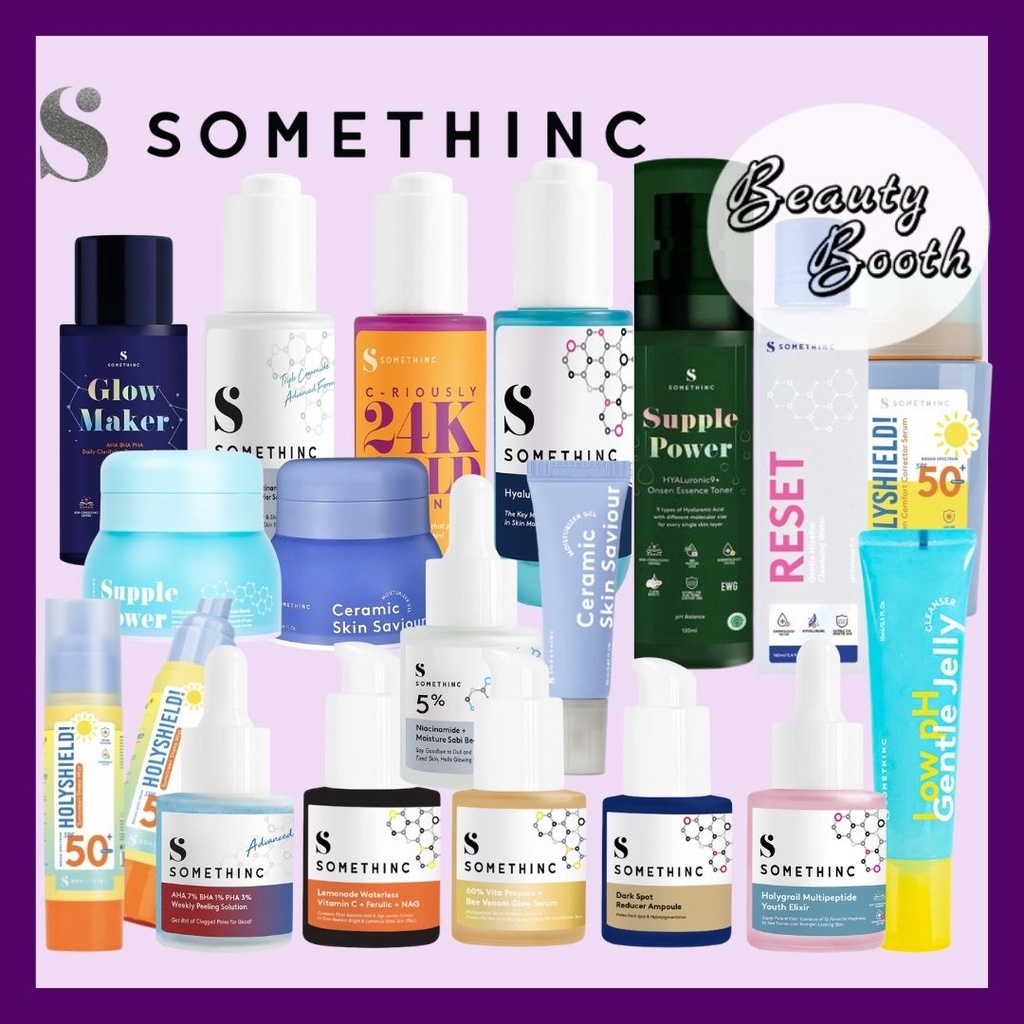 SOMETHINC Niacinamide | sabi | aha bha | Retinol | Game Changer | Glow Maker | Supple | Jelly | B5