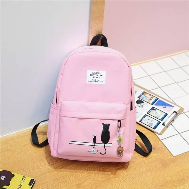 Tas Ransel Wanita Tas Gendong Tas Sekolah Tas Cewe Tas Ransel Backpack Fashion Tas Homme Femme Sweet