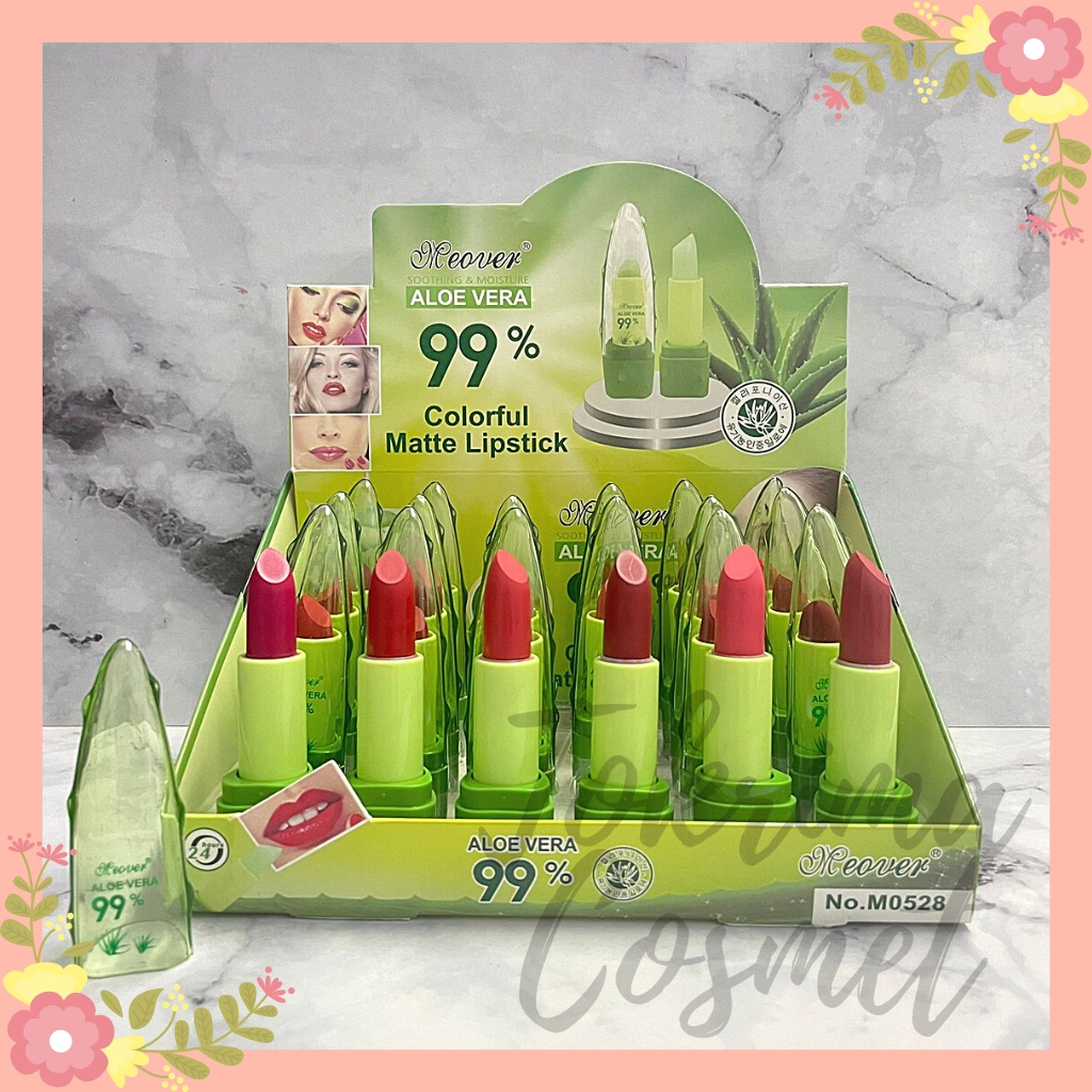 [LUSINAN] LIPSTIK MEOVER ALOEVERA