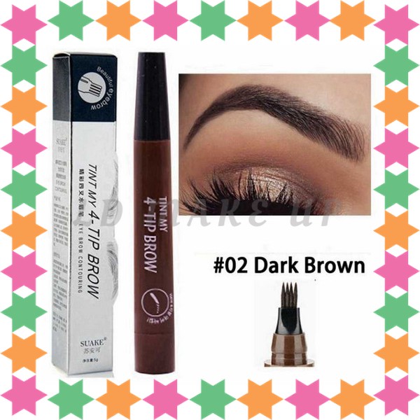 [ ORIGINAL ] Pensil Alis Premium SUAKE Microblading Eyebrow Tattoo Pen Waterproof