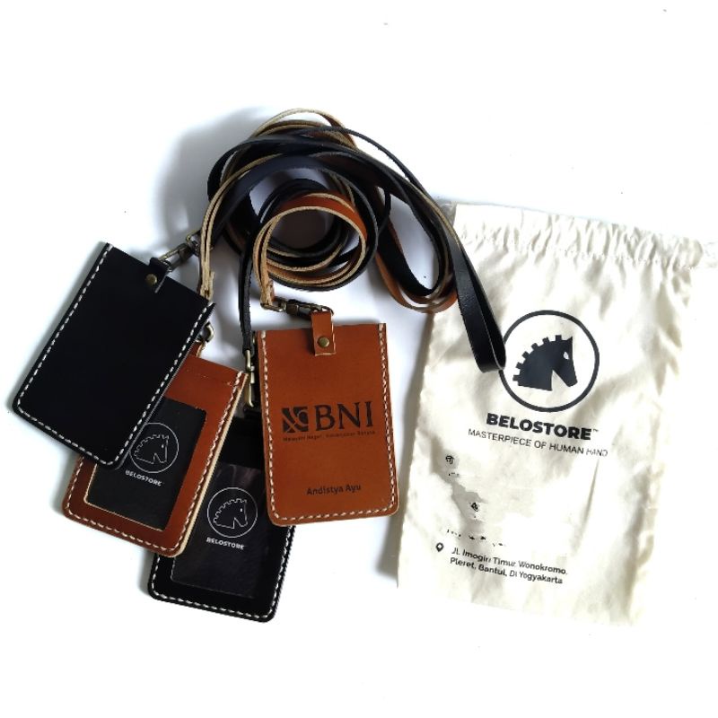 

Id Card Holder Kulit Asli