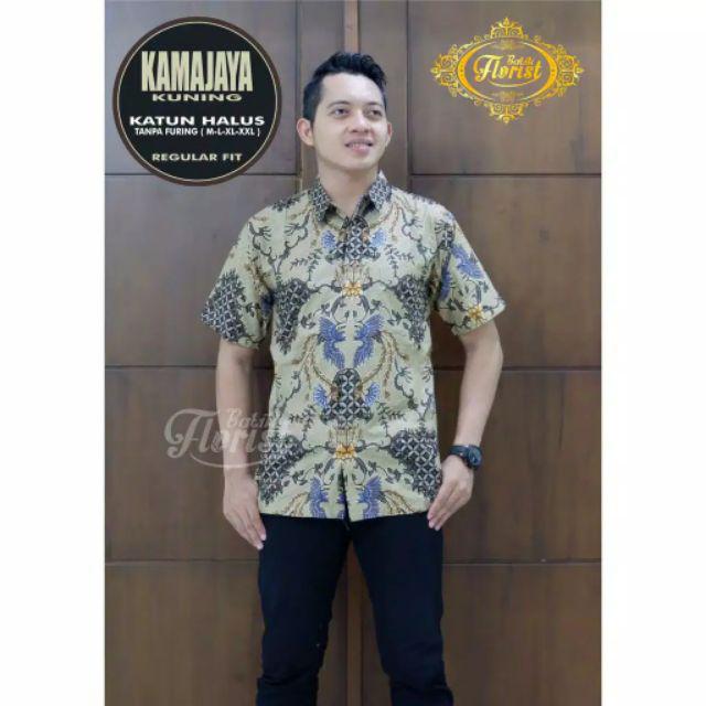 Batik Solo Kemeja Batik Pendek Elang Sakti Rajasakti Batiksoloamanah 130.000