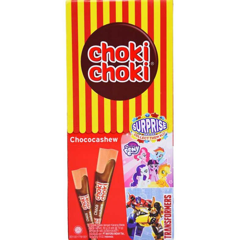 

choki choki chococashew box (20 pcs) harga grosir