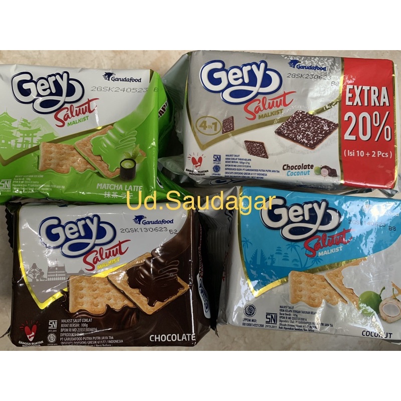 

Biskuit Gery Saluut Malkist 110 gr