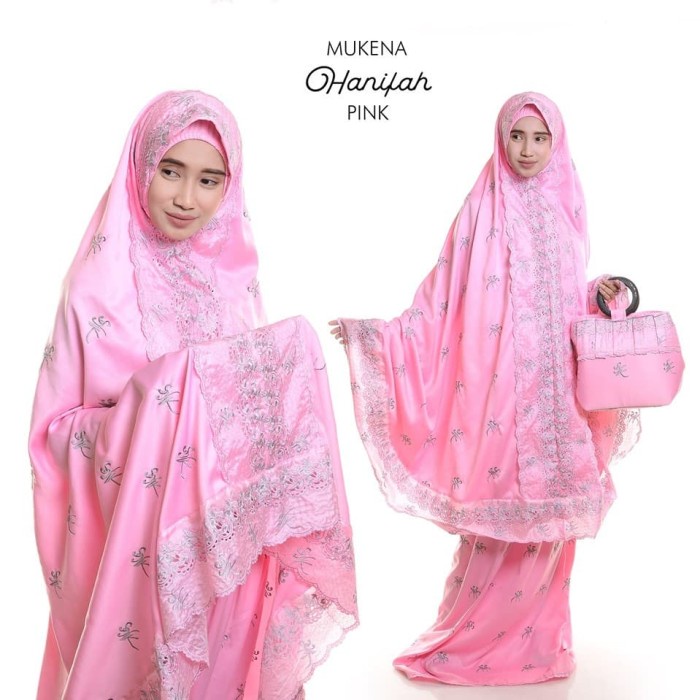 MUKENA DEWASA HANIFAH PINK