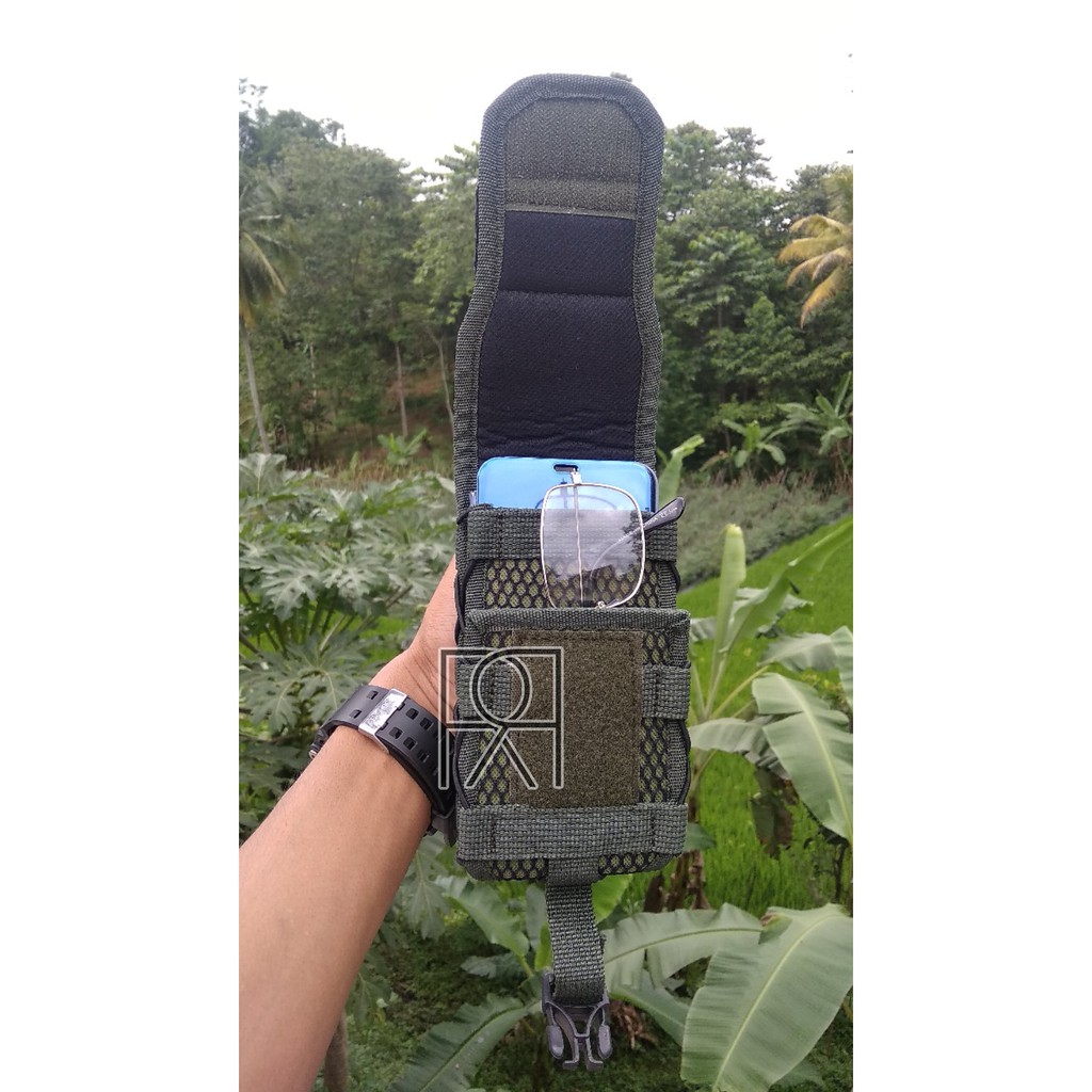 SARUNG HP TACTICAL HIGH QUALITY DUAL SLOT 6'9+6 INCH