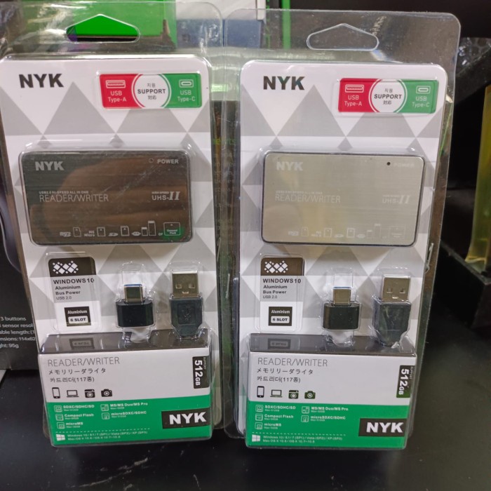 NYK C2-08 Card Reader 6 Slot USB 2.0