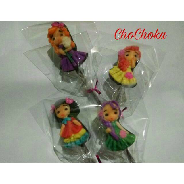 

Coklat Lolipop putri flower