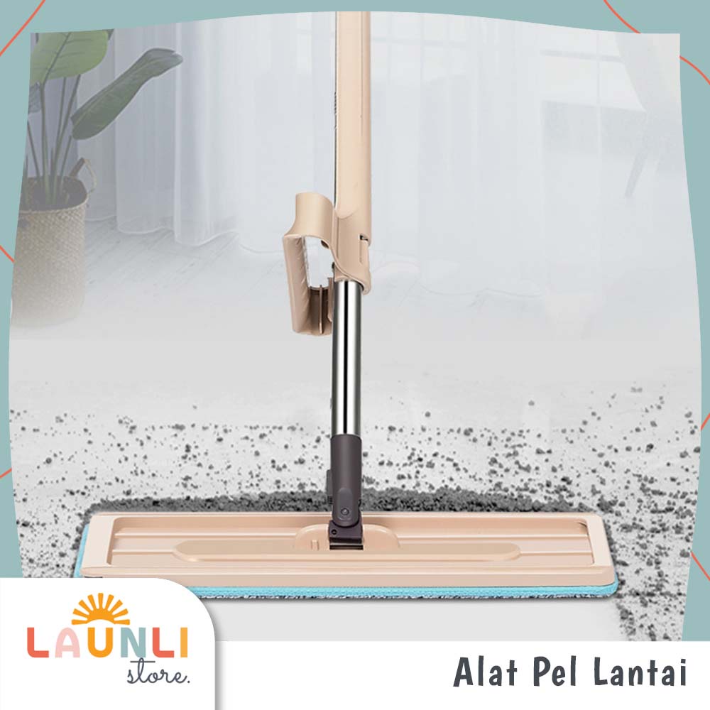 Jual Pel Lantai Flat Mop Alat Pembersih Lantai Ultra Mop Pel Tarik