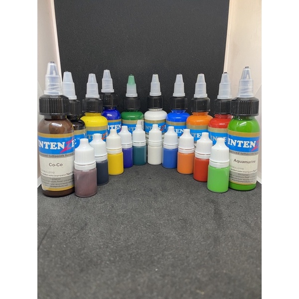 Tinta Tattoo Intenze 1set (10pcs)
