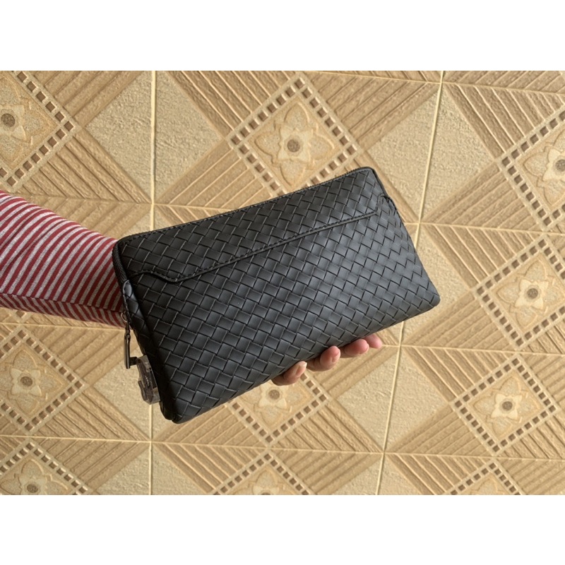 Clutch handbag Kulit Asli Pria Wanita