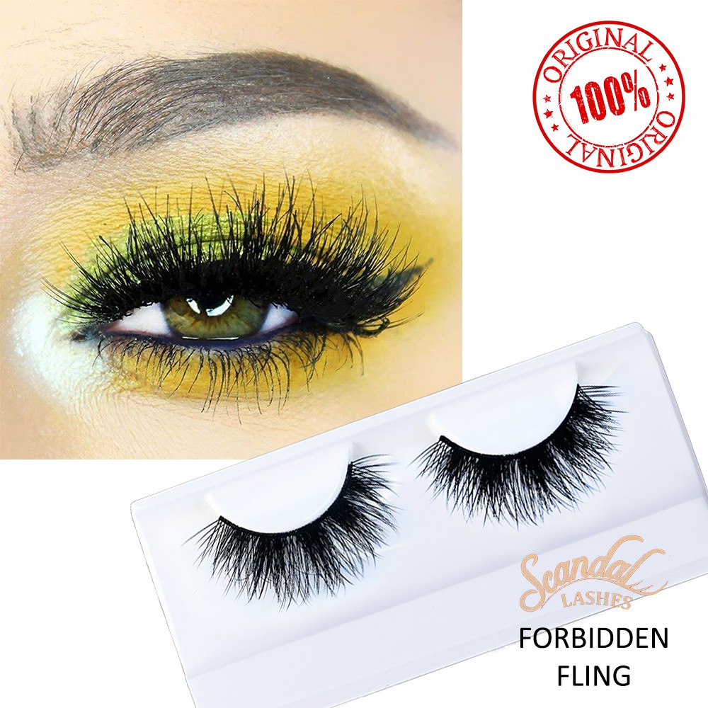 SCANDAL LASHES 3D w/ 3 LAYER - FORBIDDEN FLING