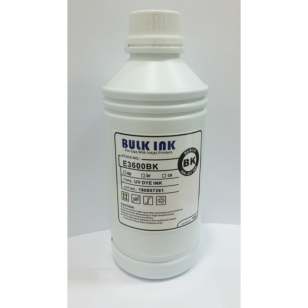 Bulk Ink Tinta Refill 1 Liter  (Untuk Canon &amp; Epson) -Yellow