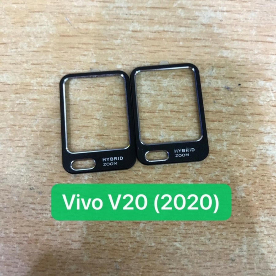 VIVO V20 V20 2021 VIVO X50 PELINDUNG KAMERA RING METAL VISIBLE CAMERA RING ALLOY PELINDUNG LIST KAMERA BELAKANG BACK PROTECT CAMERA METAL RING