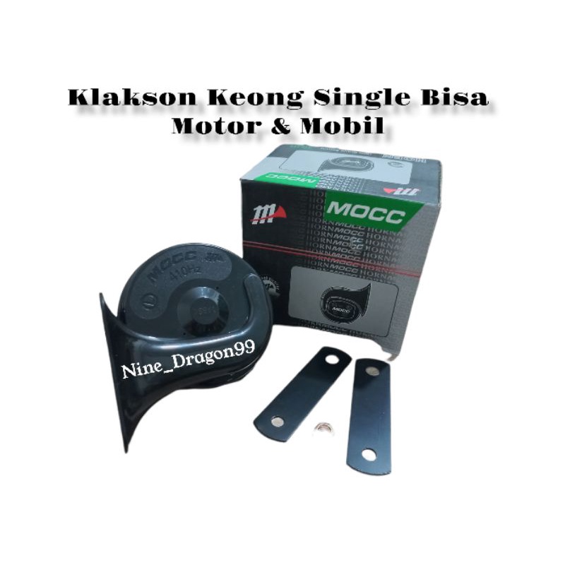 Klakson Keong Double + Relay 4 Kaki 12 Volt MOCC OKD Bisa Buat Motor - Mobil Universal