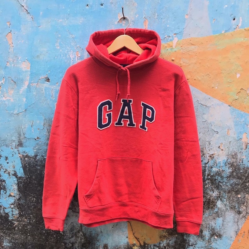 HOODIE GAP MERAH BATA SECOND