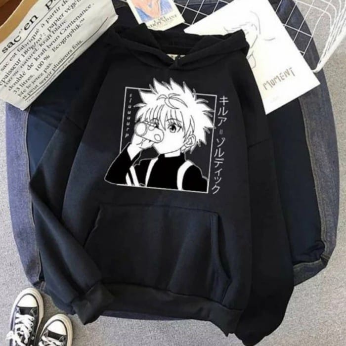 Slurp Killua Sweater Hoodie Wanita-2