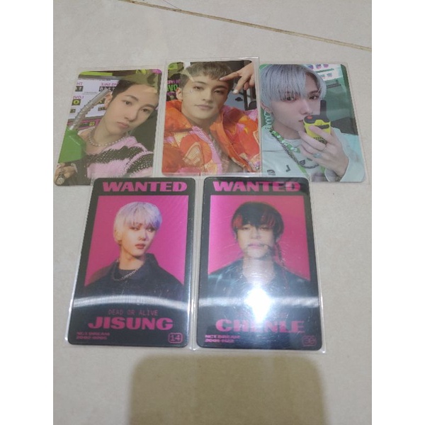 Photocard PC Glitch Mode Glitch version Jisung Mark Renjun Chenle