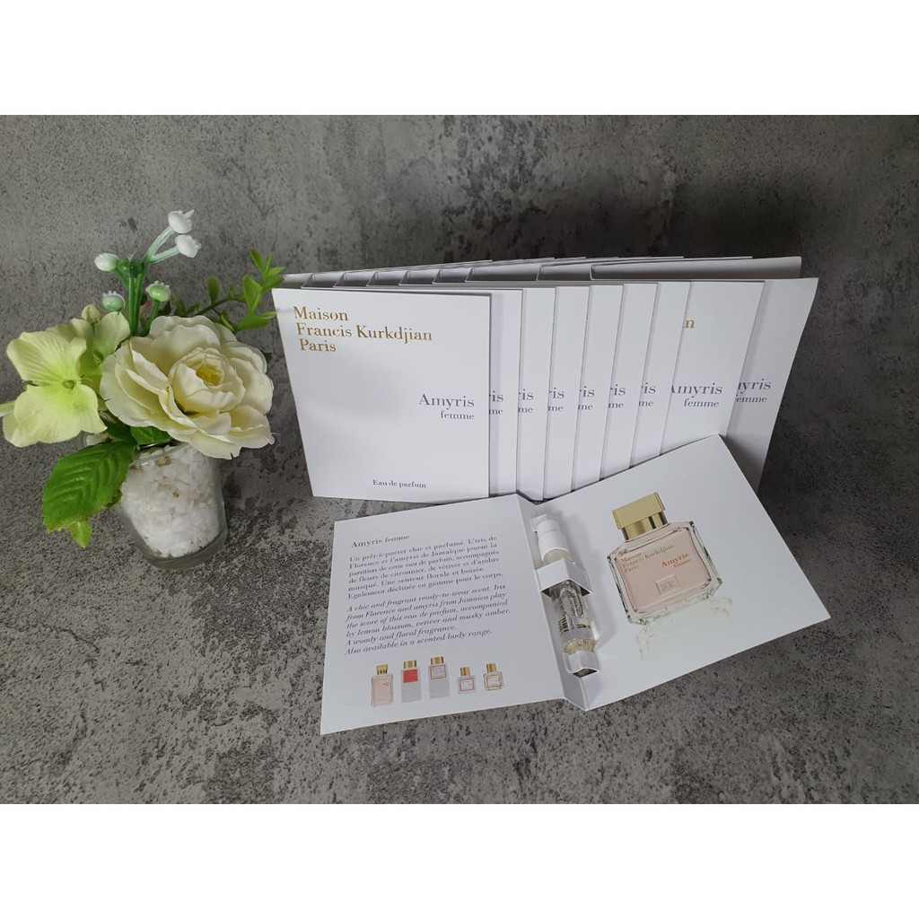 MFK AMYRIS FEMME EDP 2ML Vial/Tester ORIGINAL MAISON FRANCIS KURKDJIAN
