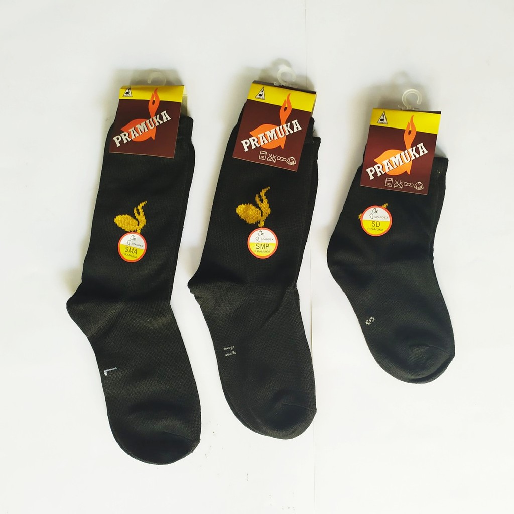 Kaos Kaki Seragam Sekolah SMP Warna Hitam