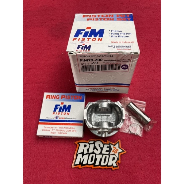 Piston FIM 59 Pen 14 Mentah