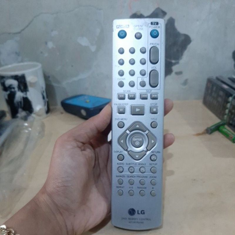 REMOTE REMOT DVD LG 6711R1P070G ORIGINAL ASLI