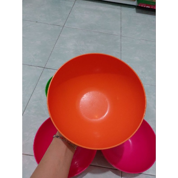 Mangkok Plastik Serbaguna Lion Start Anti Panas Anti Lengket Bahan Tebal ukuran 20cm-other