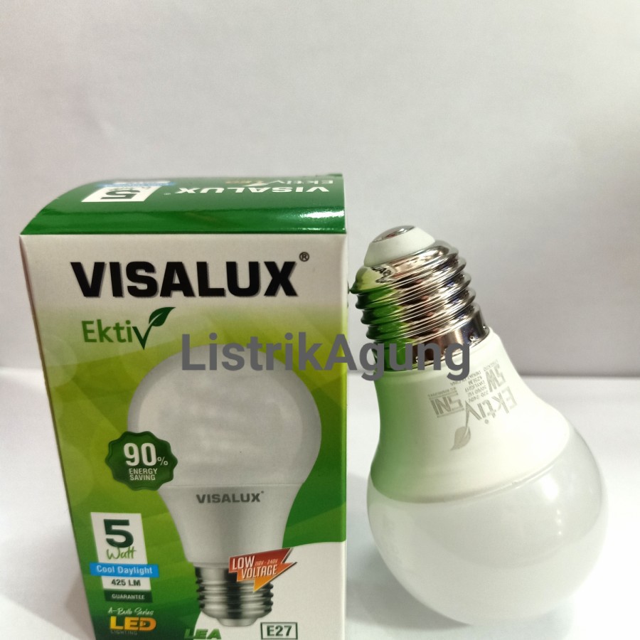 Lampu Led Visalux 5w Putih Bergaransi Grosir