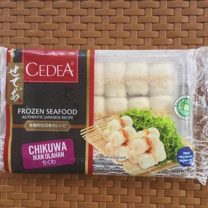 

CEDEA || frozen seafood chikuwa mini || 250gr