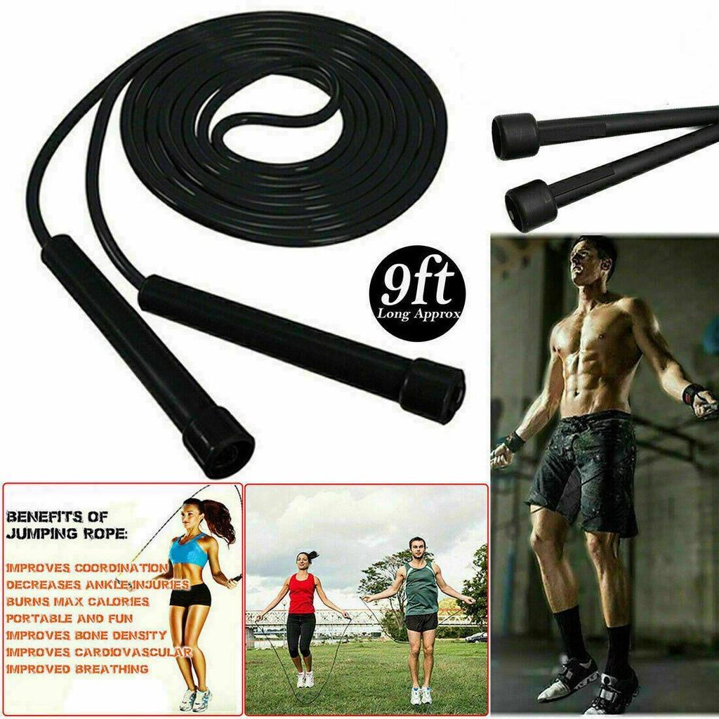 [UNIK88] Skipping Pvc Jump Rope Lompat Tali Speed Rope Wannafit