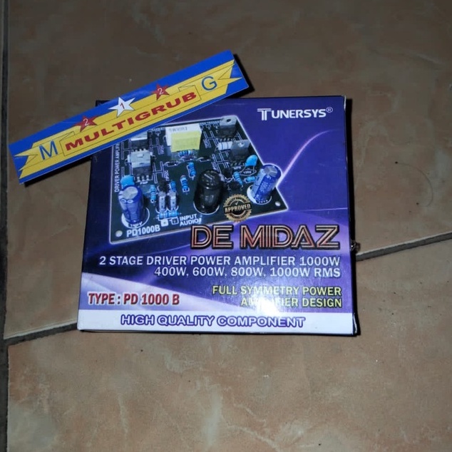 KIT DRIVER POWER 1000 WATT DE MIDAS / DRIVER 2 TINGKAT / DRIVER POWER 400WATT / 600WATT / 800WATT / 