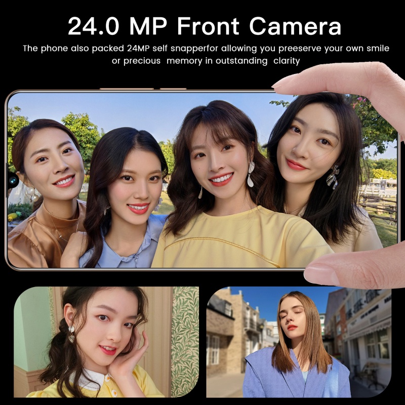 Others/Fashionable Nova8 Pro Smartphone  6GB RAM + 128GB Large Memory Running Dual SIM 10 Core New Android Phone Wifi 5G Handphone