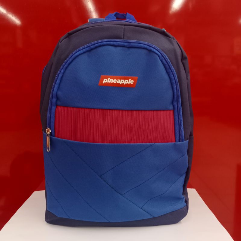 Pineapple 12 Tas Sekolah Anak Unisex Putra Putri Laki-laki Perempuan / Ransel Skolah Cowok Cewek