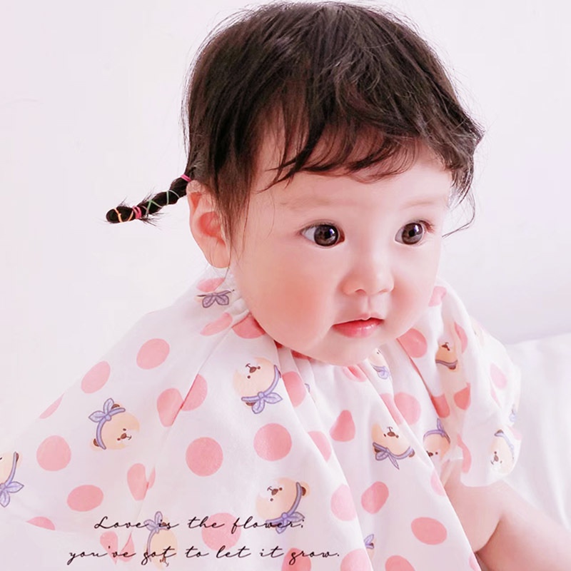 BIANCA - Bibs Anak / Celemek Anak Karet Lingkaran WHITE RABBIT SERIES