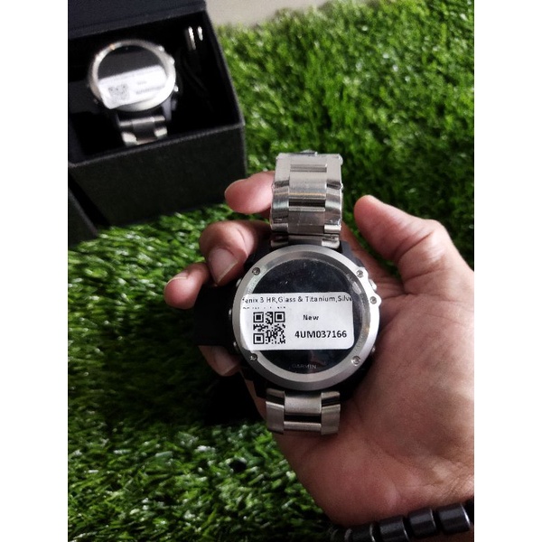Garmin Fenix 3 HR Fenix 3HR Silver Titanium GPS Watch