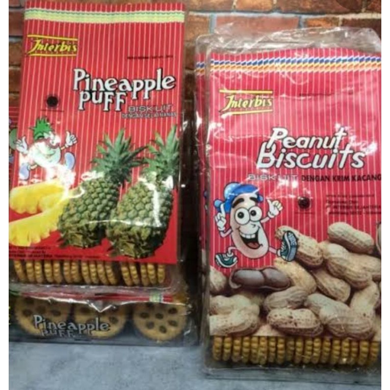 

INTERBIS PINEAPPLE PUFF PEANUT BISKUIT