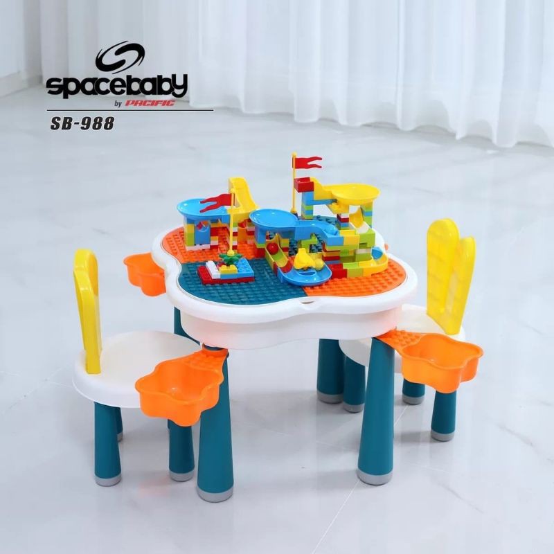 Space baby table and chairs set Lego