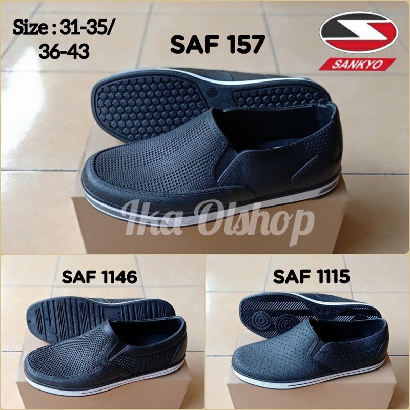 Sepatu Pantofel Karet SANKYO Ukuran 31 Anak-43 Dewasa