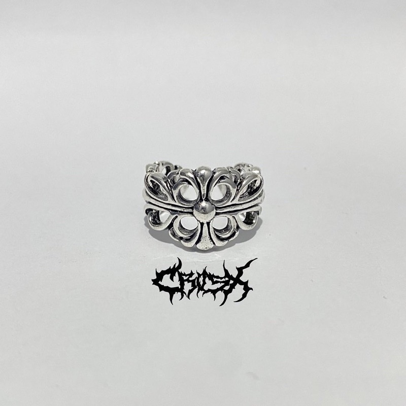 CROSS BIG FLOWER RING / CINCIN SALIB / CROSS RING ROYAL KNIGHTS RING KERAJAAN CINCIN KSATRIA RING SKULL RING CINCIN COUPLE RING KOREAN STYLE RING CINCIN STYLE KOREA CINCIN AESTHETIC RING CINCIN TITANIUM STAINLESS CINCIN PRIA CINCIN WANITA HIPHOP PUNK RING