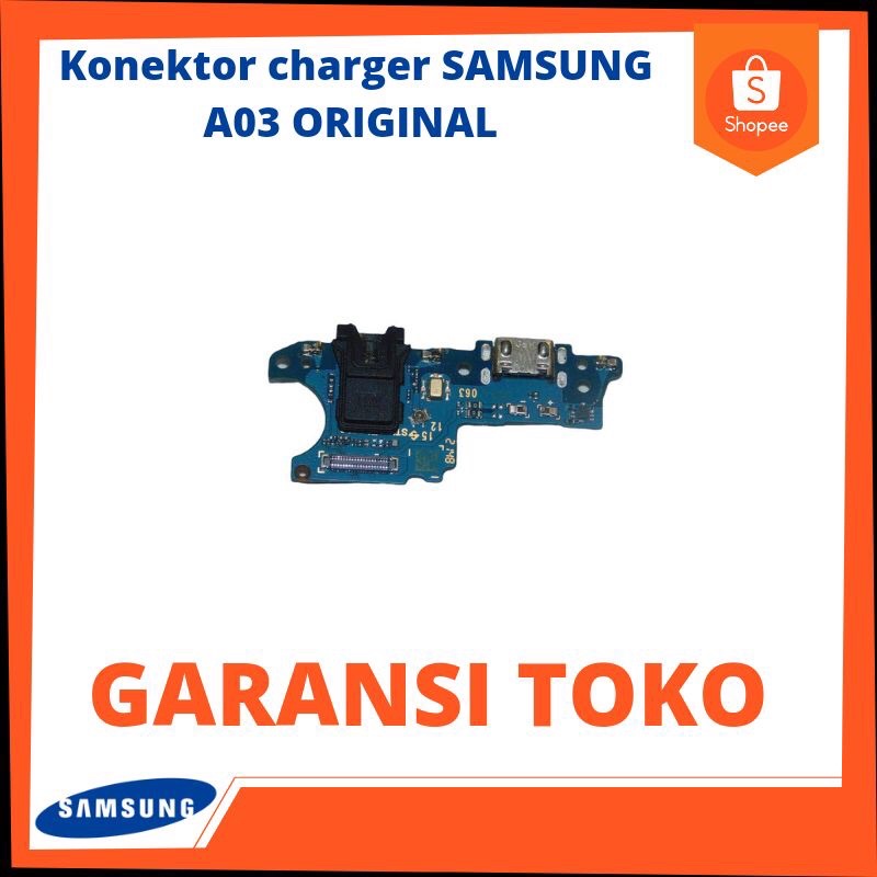 konektor charger SAMSUNG A03 ORIGINAL