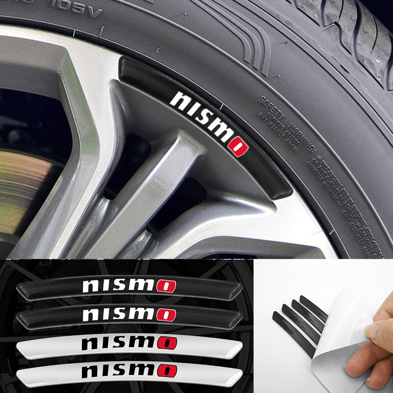 4 Pcs sticker Dekorasi Velg Mobil Balap