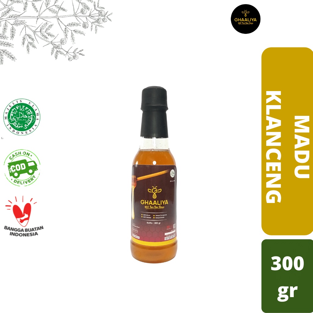 

Madu Murni Asli Madu Trigona Madu Klanceng Nektar Multiflora 300gr