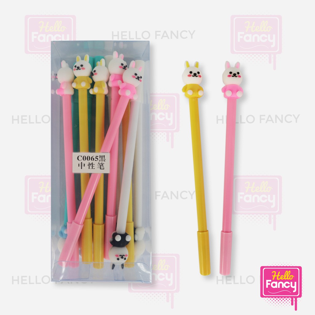 

Pulpen Gel Karakter Boneka Binatang Kelinci Lucu / Bolpen / Pena C0065