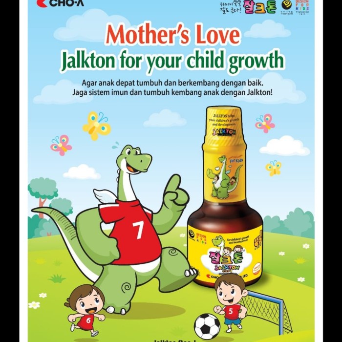 

Jalkton (Step 1) Multivitamin Penambah Tinggi Badan Anak Made in Korea