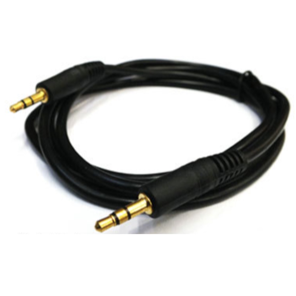 Kabel Audio Aux 3.5 mm Male To Male To Female Laptop HP PC