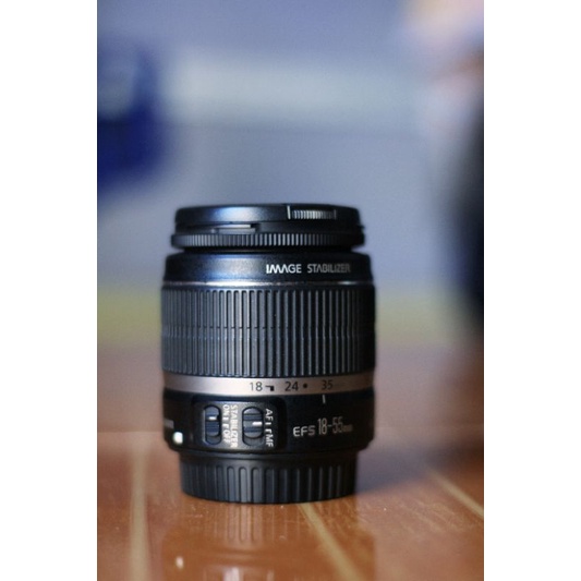 lensa Canon 18-55mm IS second
