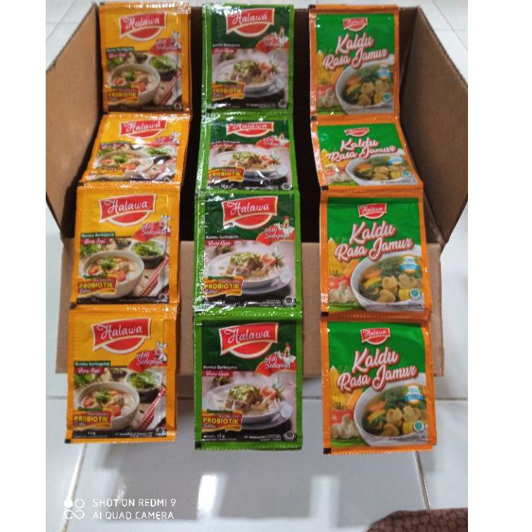 

!! halawa probiotik 1 renteng (12 sachet) ayam, sapi jamur